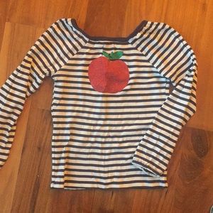 Apple stripe tee, Gymboree